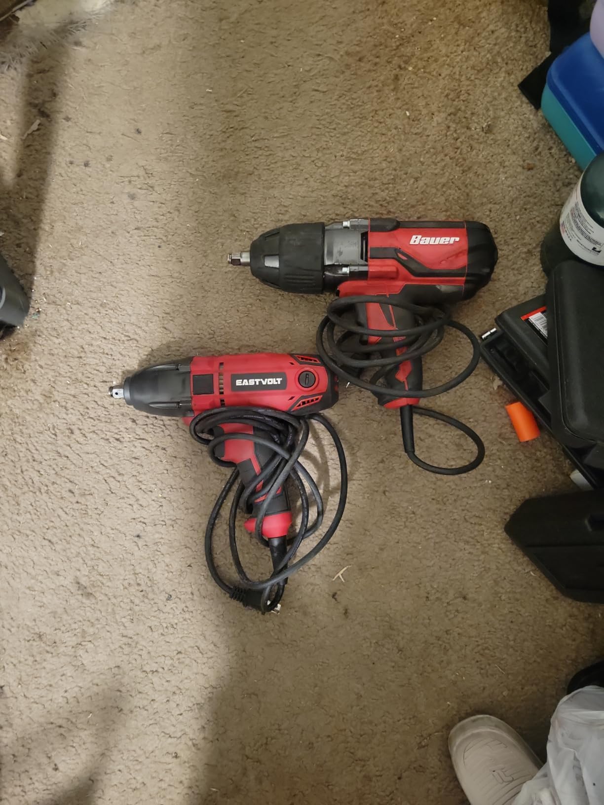 Eastvolt 800W Electric Impact Wrench, Heavy Duty 7.5 Amp Corded Max Torque 450 Ft-lbs 3400 RPM, 1/2 Inch with Hog Ring Anvil customer photo 1