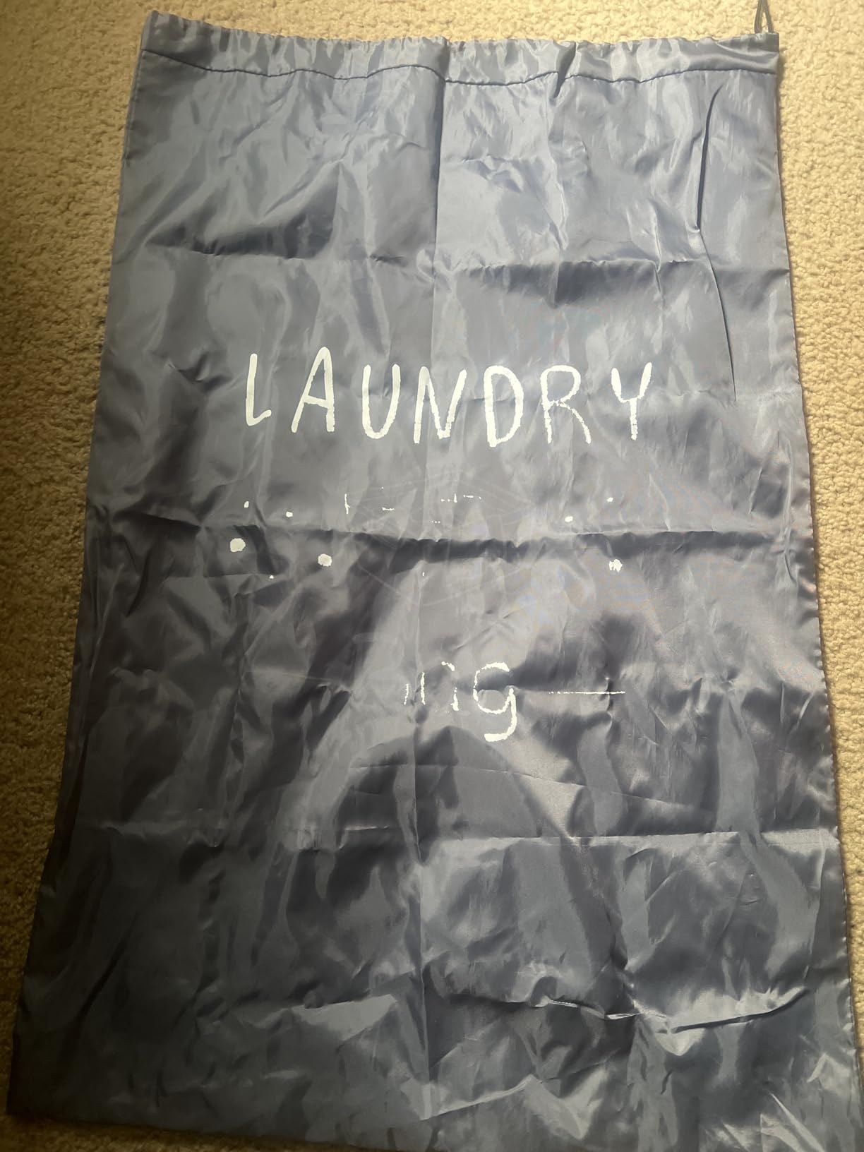 Sylfairy 2 Pack Extra Large Travel Laundry Bag, Dirty Clothes Organizer with Drawstring,Heavy Duty Travel Laundry Bags,Easy Fit a Laundry Hamper Travel Essentials customer photo 1