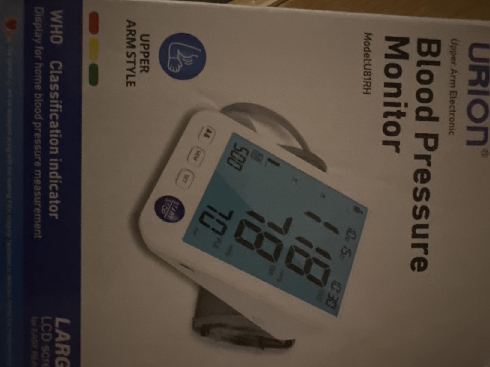 Blood Pressure Monitor Upper Arm with Large Cuff customer photo 1