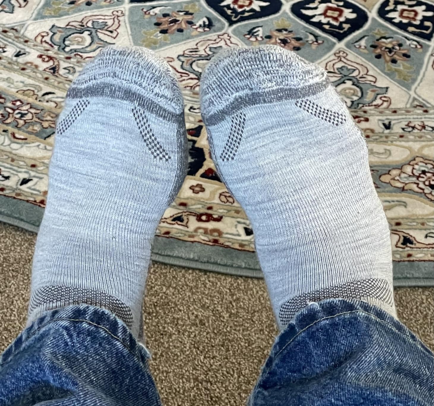 DANISH ENDURANCE Hiking Socks, Merino Wool, Anti-Blister, 3 & 5-Pack customer photo 1