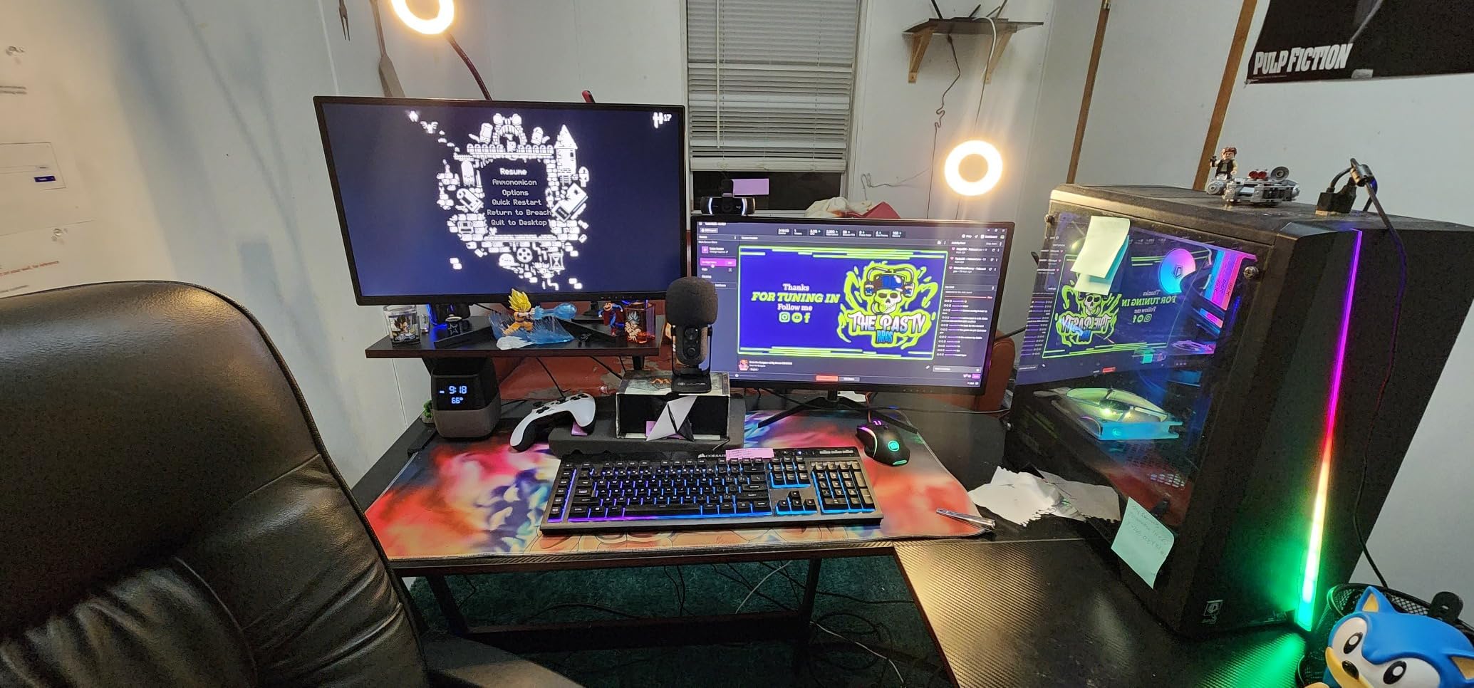 Homall L Shaped Gaming Desk Computer Corner Desk PC Gaming Desk Table customer photo 1