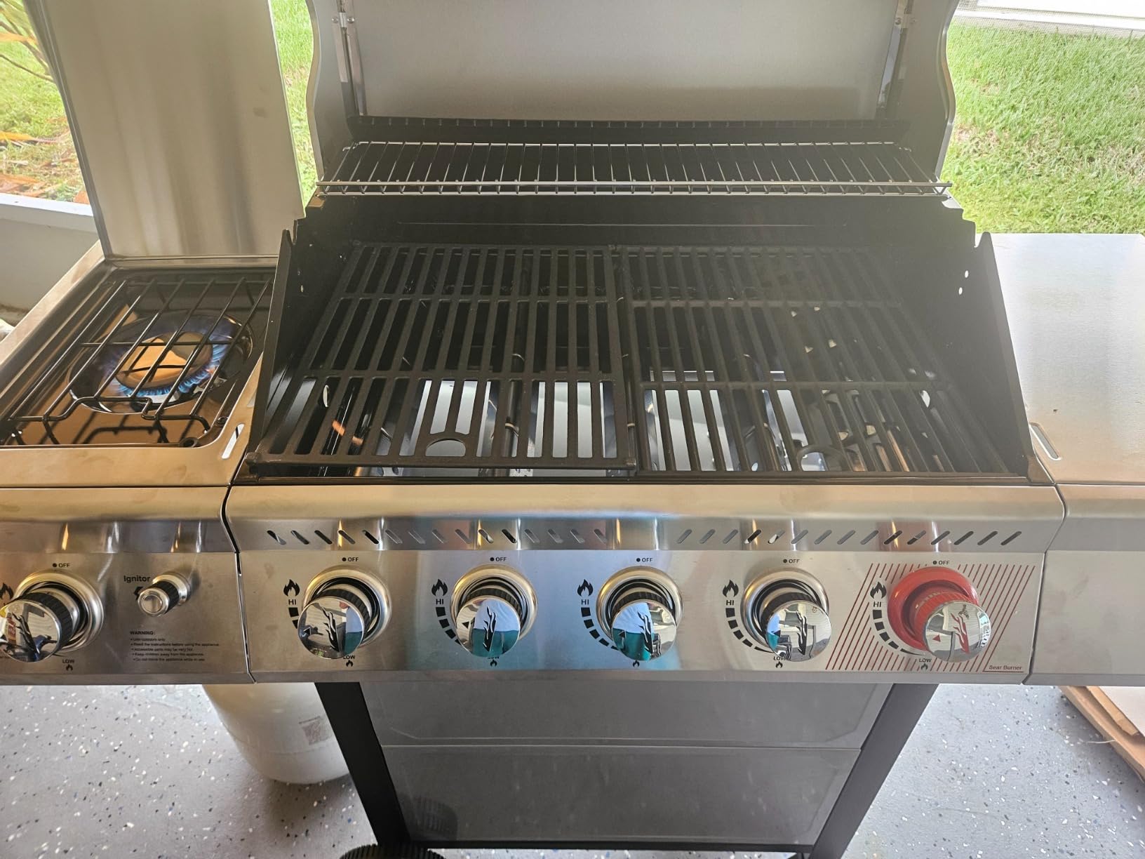 Royal Gourmet GA5401T 5-Burner BBQ Propane Gas Grill with Side Burner customer photo 2