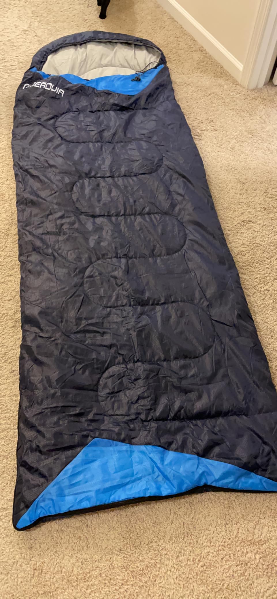 Sleeping Bags for Adults Backpacking Lightweight Waterproof- Cold Weather Sleeping Bag for Girls Boys Mens for Warm Camping Hiking Outdoor Travel Hunting with Compression Bags customer photo 1