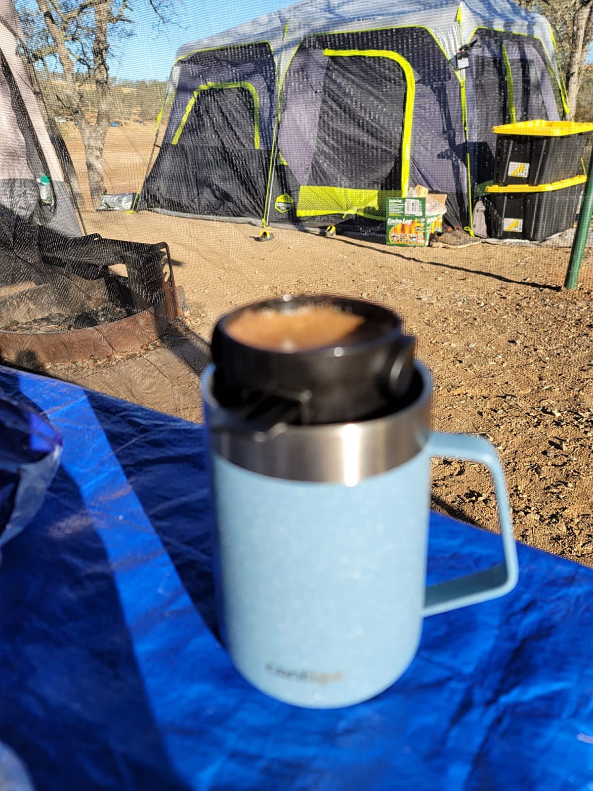 Pour Over Coffee Maker,Portable Stainless Steel Reusable Coffee Filter, Mini Collapsible Paperless Single Serve 1 Cup Coffee Dripper Cup Easy To Clean For Travel Camping customer photo 1