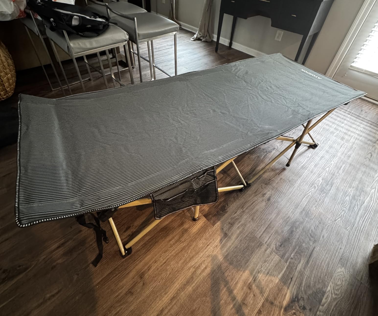 ATORPOK Camping Cot for Adults Comfortable, Tent Folding Cot for Sleeping customer photo 2
