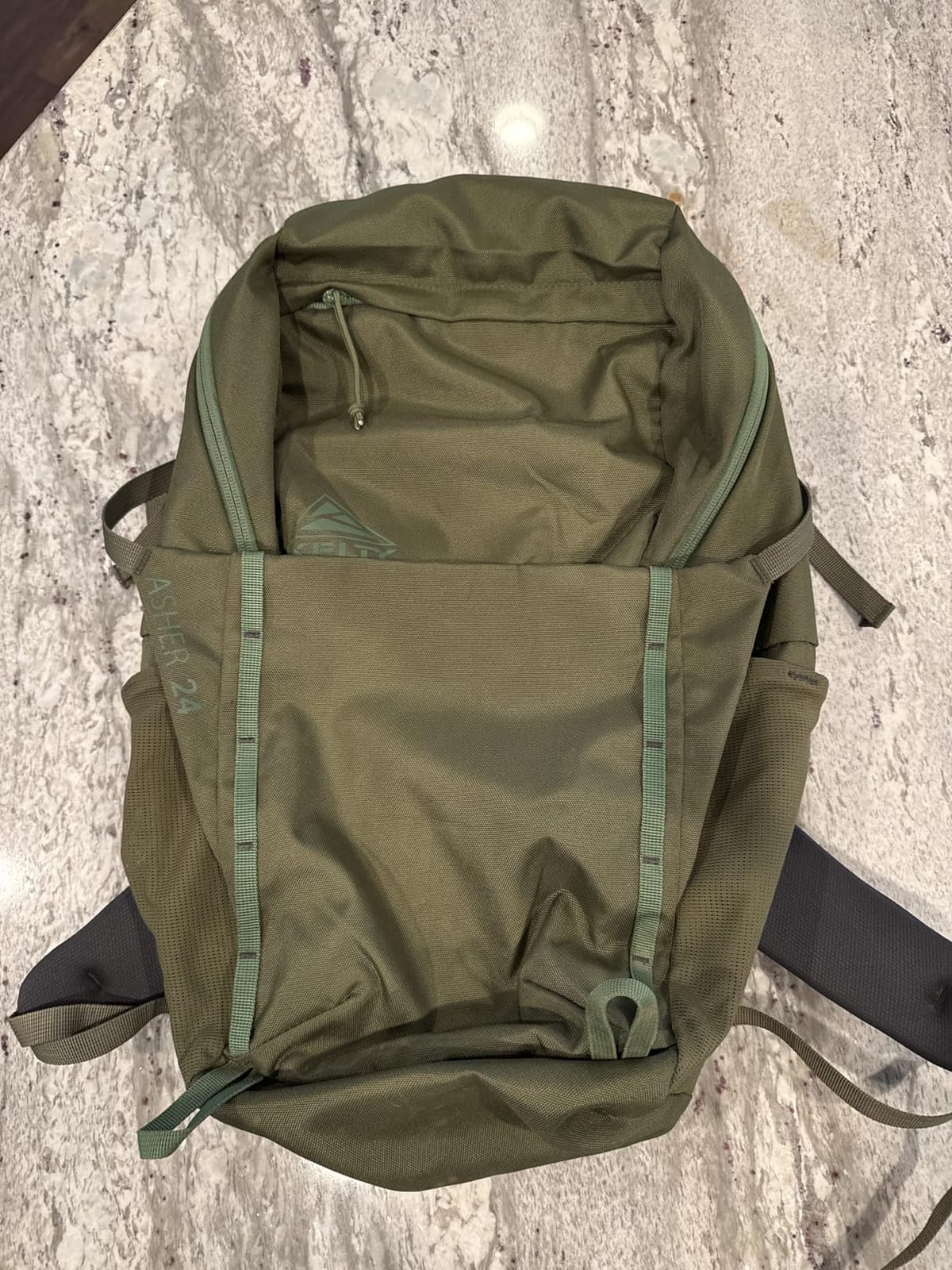 Kelty Asher Backpack, Daypack to Multi-Day Backpacking Capacity, Hiking, Lightweight Travel Pack, Internal Frame (65L Winter Moss) customer photo 1