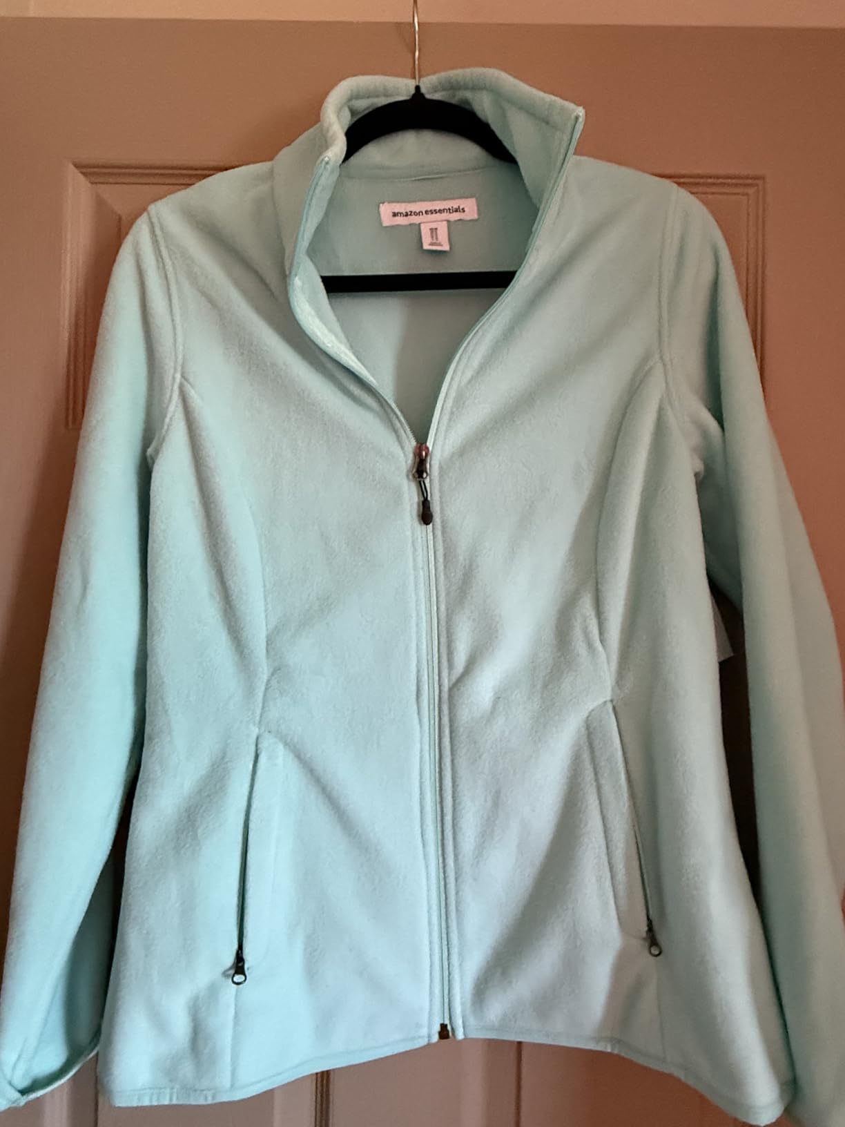 Amazon Essentials Women's Classic-Fit Full-Zip Polar Soft Fleece Jacket, Outerwear Coat with Cuffs (Available in Plus Size) customer photo 1