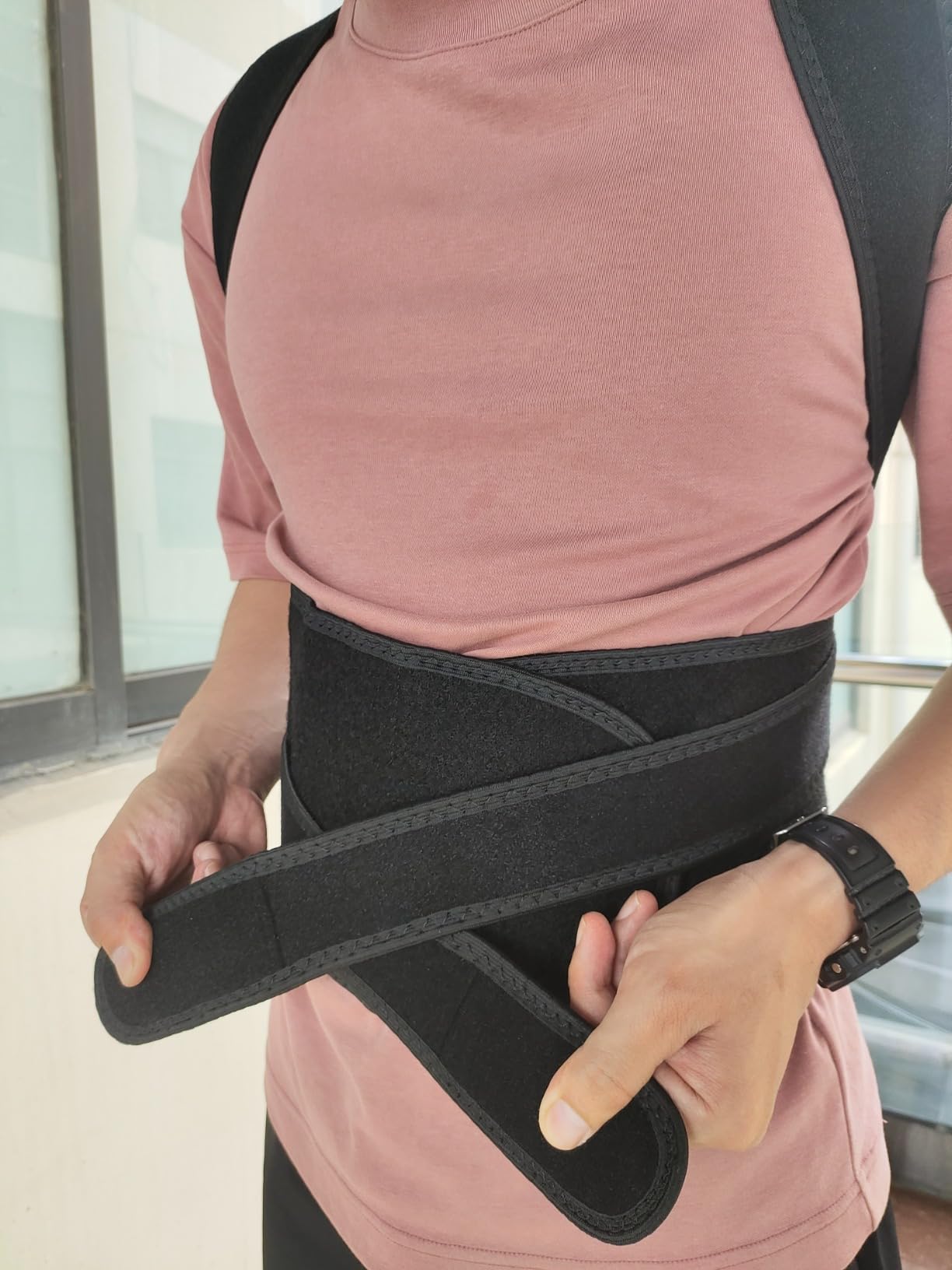 Selbite Posture Corrector for Men and Women, Full Back Support Brace customer photo 2
