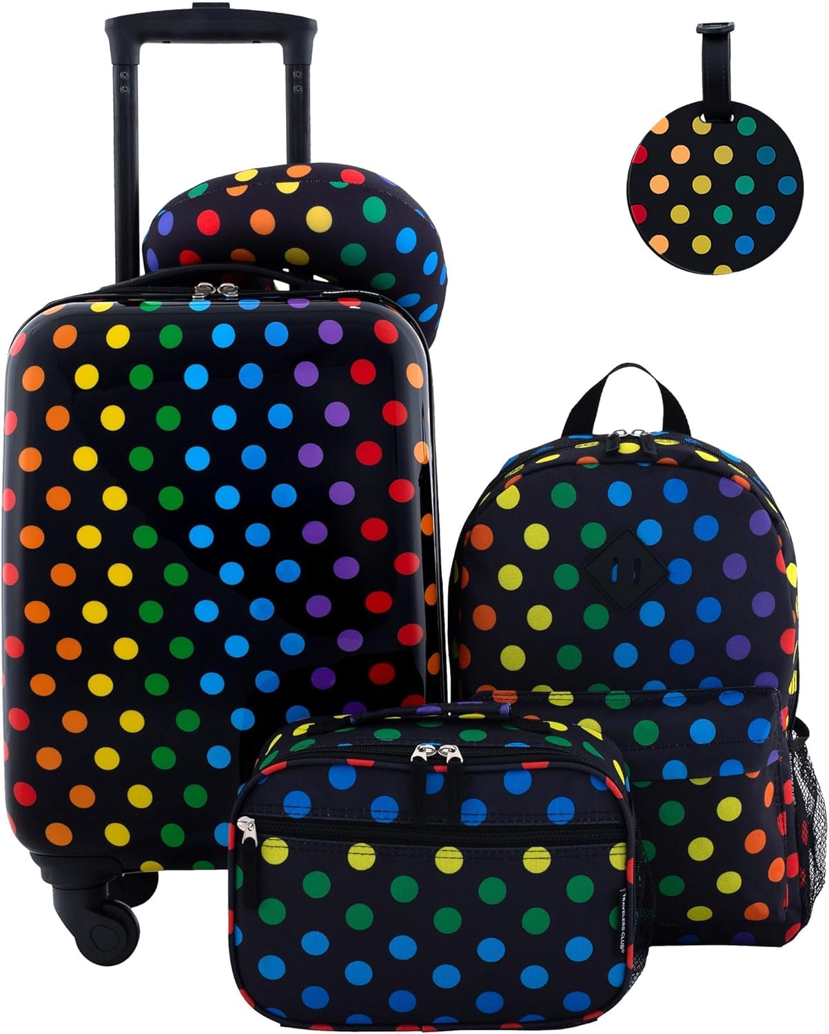 Travelers Club 5 Piece Kids' Luggage Set, Cars customer photo 2