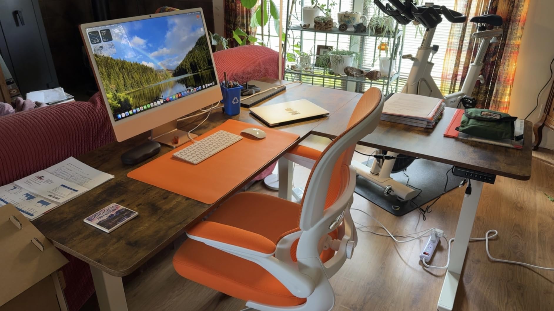 VIVO Black 63 x 55 in Corner Standing Desk, DESK-E3CTB customer photo 1