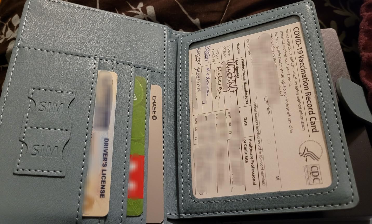 Melsbrinna Rfid Passport Holder for Travel women/Men, Cute Passport Wallet Rfid Blocking Card Slots, Rfid Passport Cover/CaseTravel Wallet, Passport Book Holder (1, Green2) customer photo 2