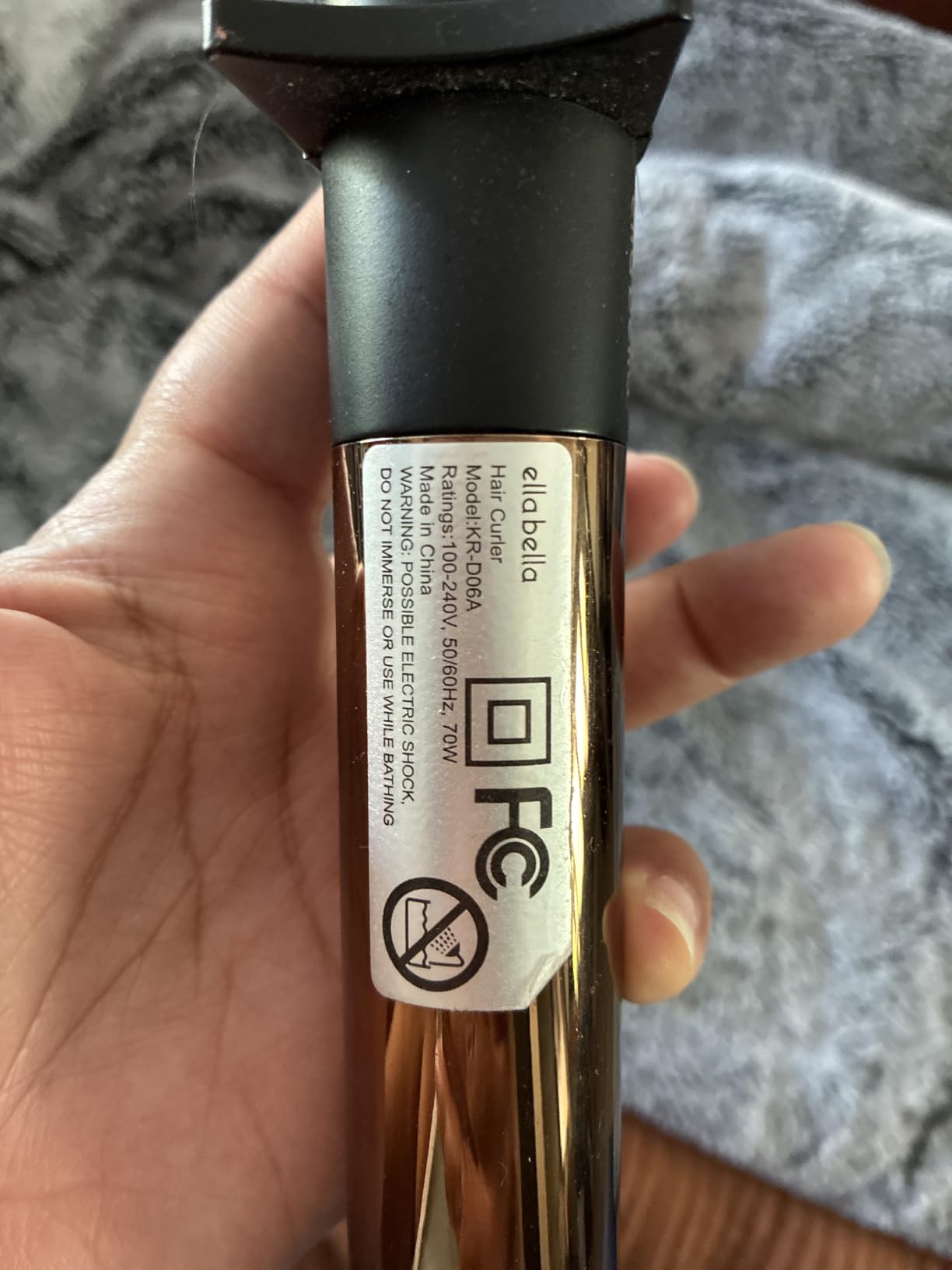 ELLA BELLA® Curling Iron 1.25