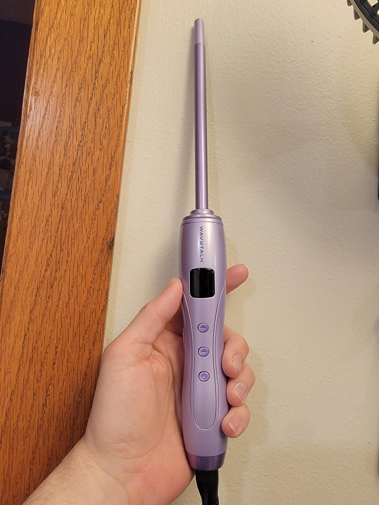 Wavytalk 3/8 Inch Small Curling Iron for Short & Long Hair, Ceramic Barrel customer photo 1