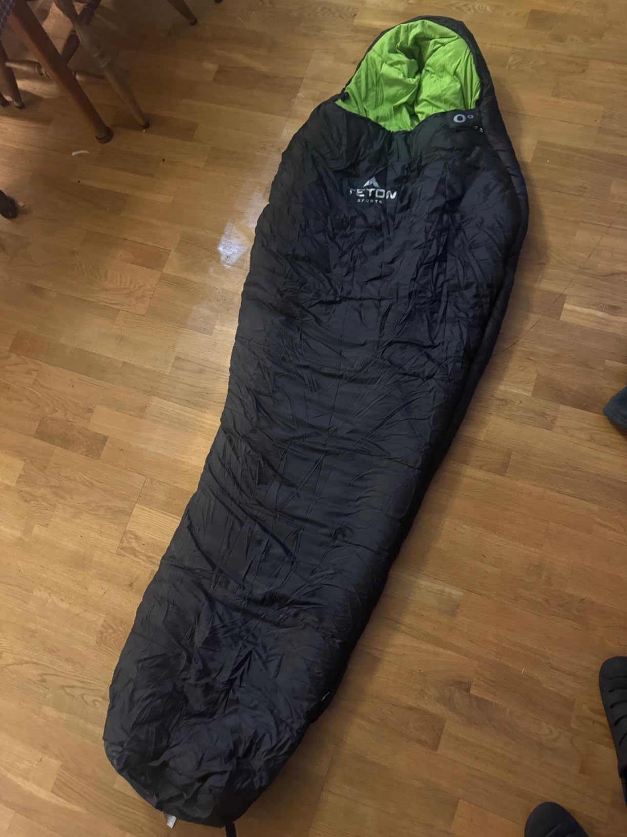 Teton LEEF Lightweight Mummy Sleeping Bag for Camping, Hiking, Backpacking; Cold Weather Option, Compression Sack Included customer photo 1