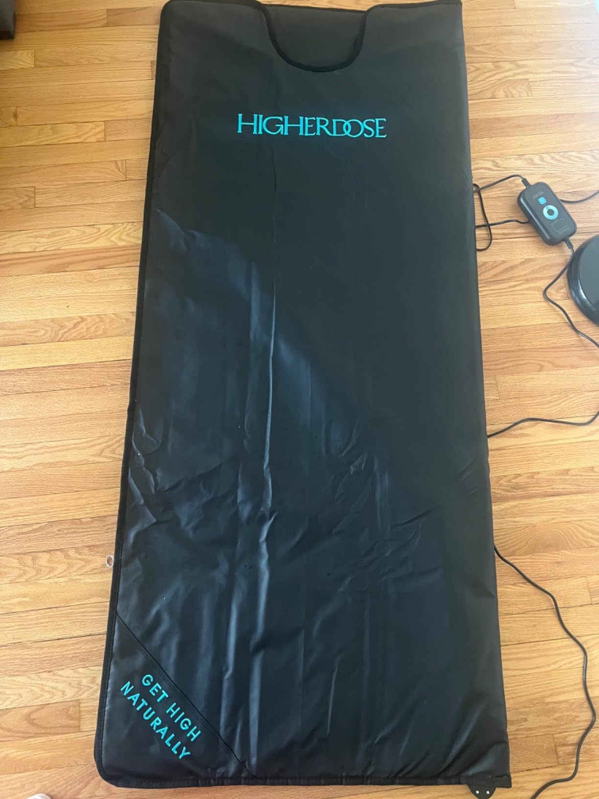 HigherDOSE Infrared Sauna Blanket with Low EMF and 9 Temp Levels customer photo 1