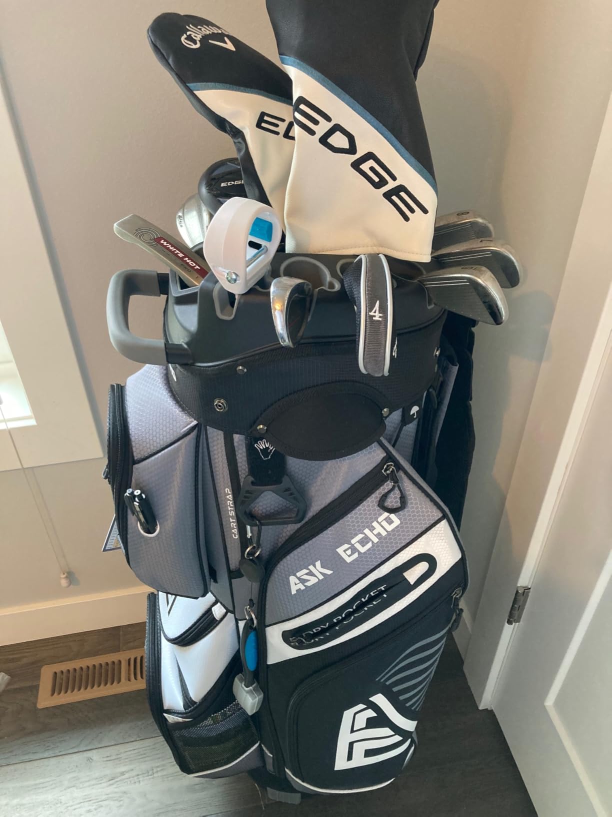 ASK ECHO T-Lock Golf Cart Bag, Quiet 14-Way Full-Length Divider customer photo 1