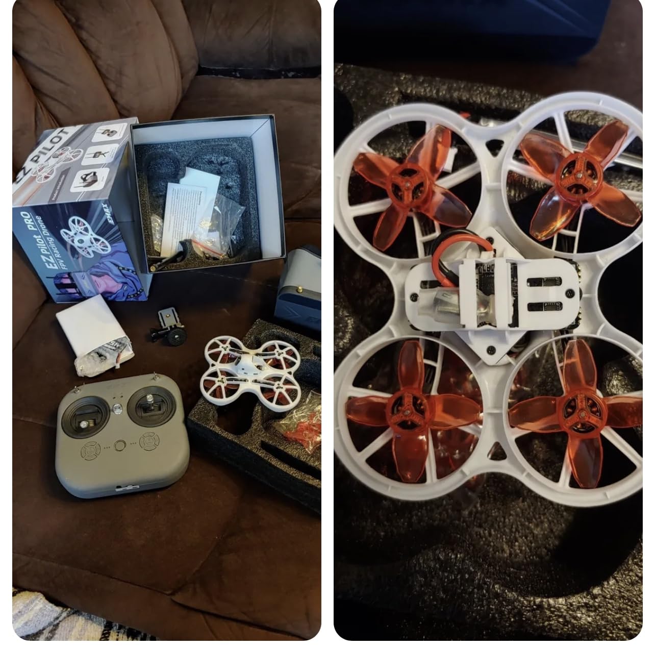EMAX EZ Pilot Pro FPV Drone Set for Kids and Adult Beginners with Real 5.8g Goggles and Controller Easy to Fly Quadcopter customer photo 1