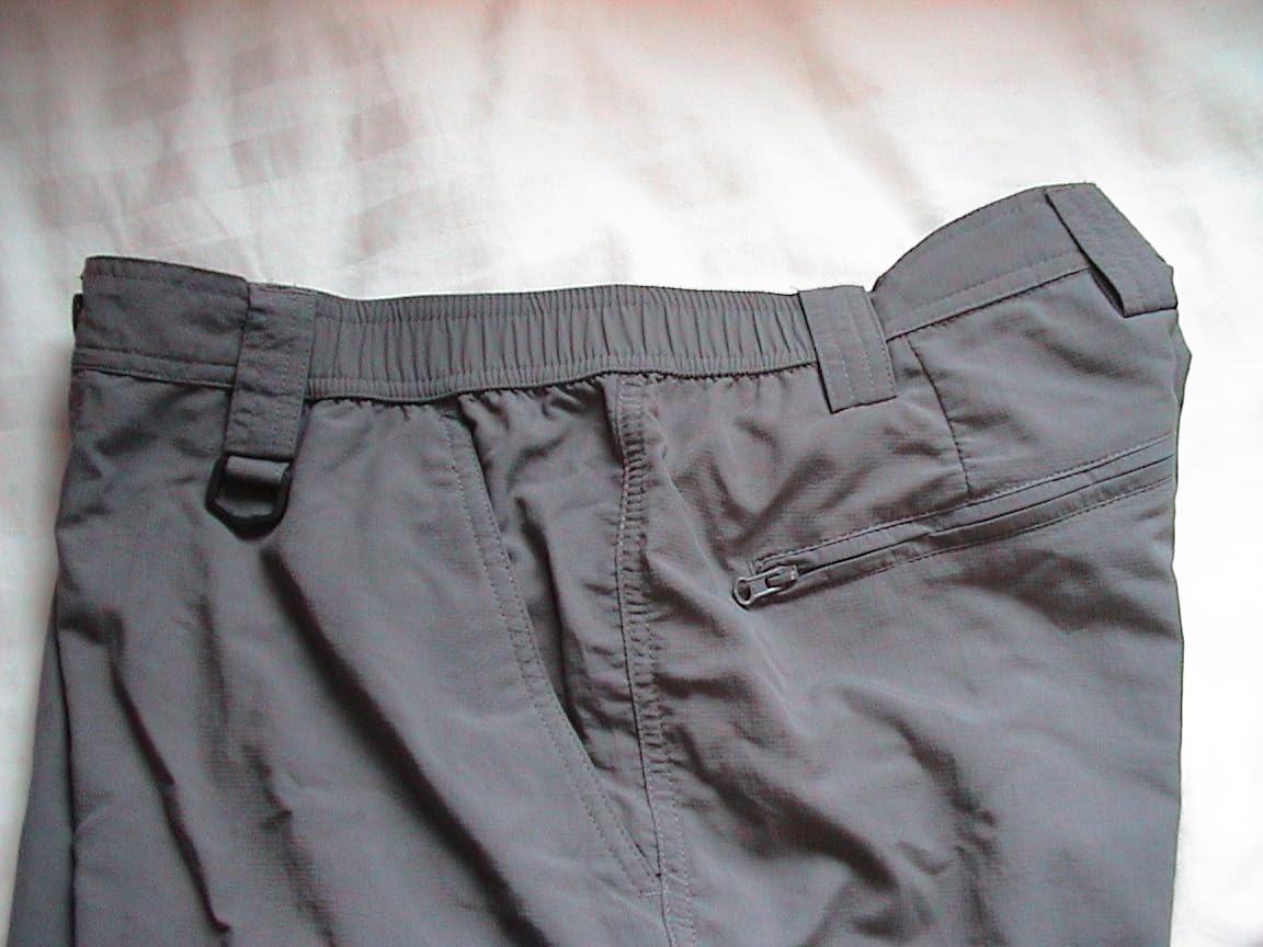 BASSDASH Men’s Outdoor Quick Dry Convertible Pants Zip-Off Water Resistant Lightweight Fishing Hiking Cargo Shorts UPF50+ customer photo 1