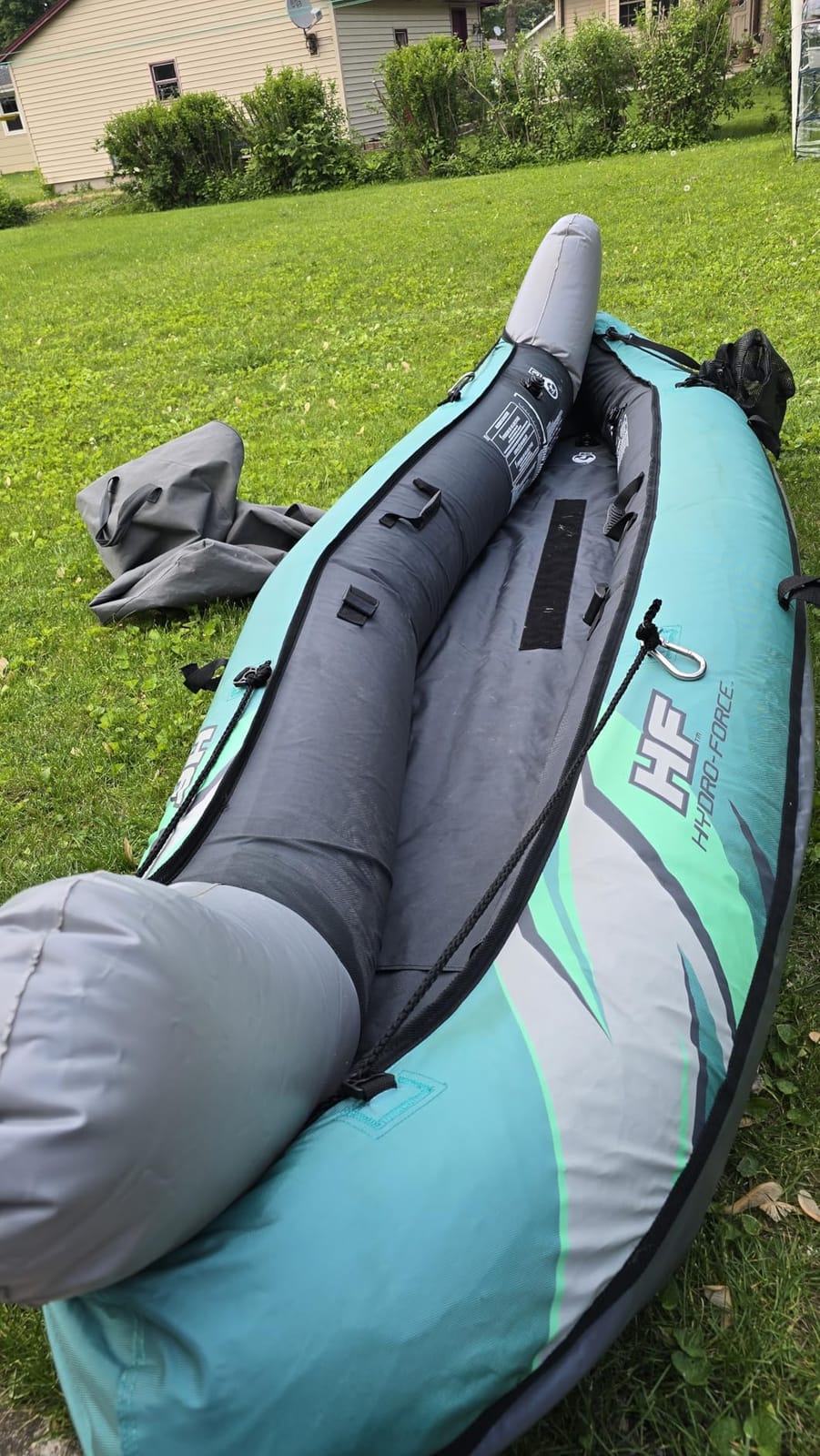 Bestway Hydro Force Inflatable Kayak Set | Includes Seat, Paddle, Hand Pump, Storage Carry Bag | Great for Adults, Kids and Families customer photo 1