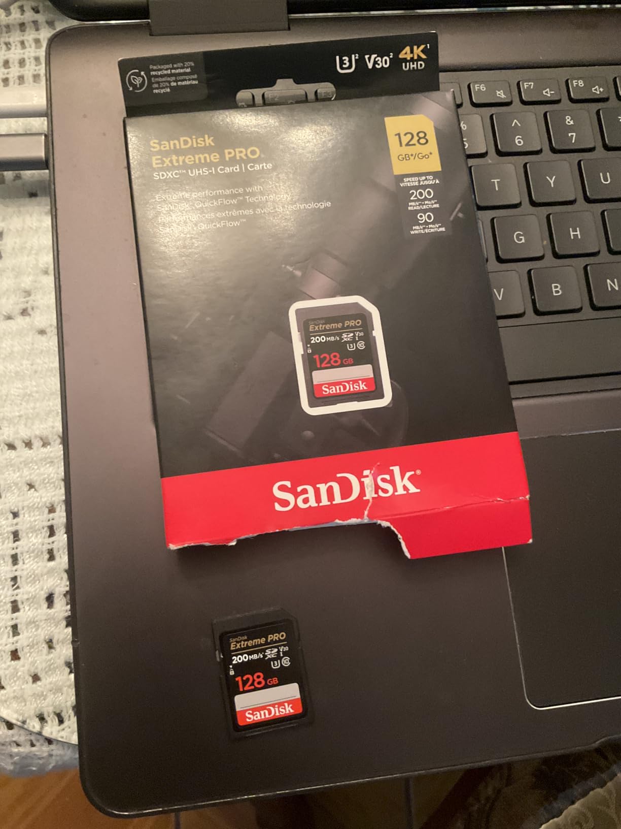 SANDISK 64GB Extreme PRO SDXC UHS-I Memory Card - C10, U3, V30, 4K UHD, SD Card - SDSDXXU-064G-GN4IN customer photo 1