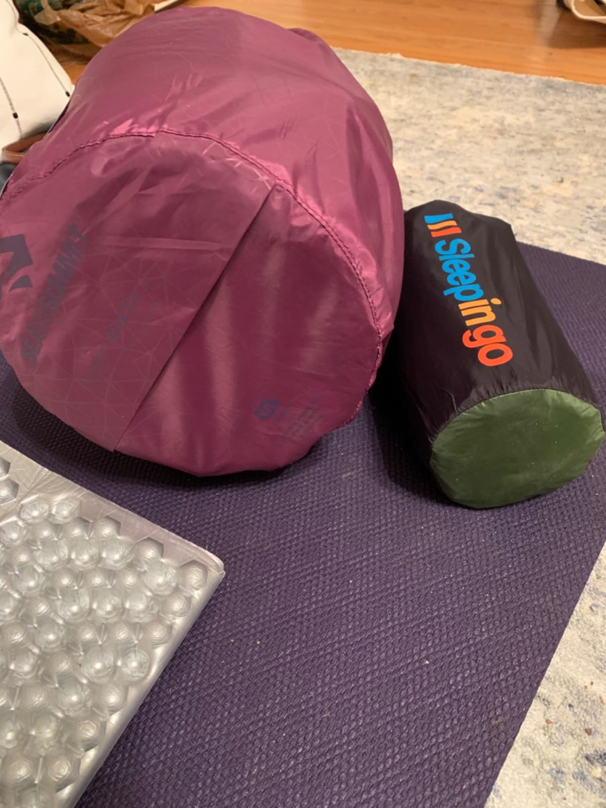 Sleepingo Ultralight Sleeping Mat - Inflatable & Compact Camping Air Mattress for Backpacking, Hiking- New customer photo 2