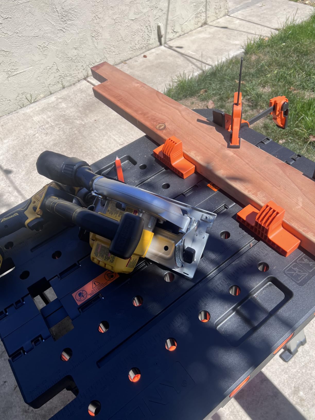 Pony Portable Folding Work Table, Workbench & Sawhorse customer photo 2