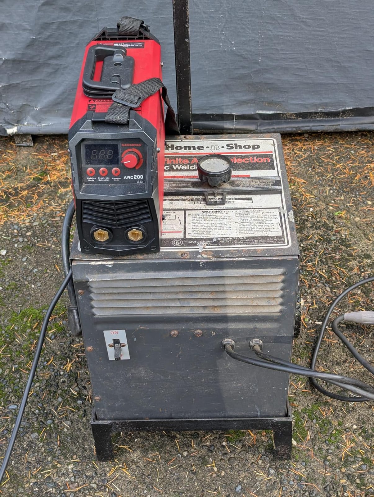 ARCCAPTAIN Stick Welder, 200A ARC/Lift TIG Welding Machine, 110V/220V customer photo 2