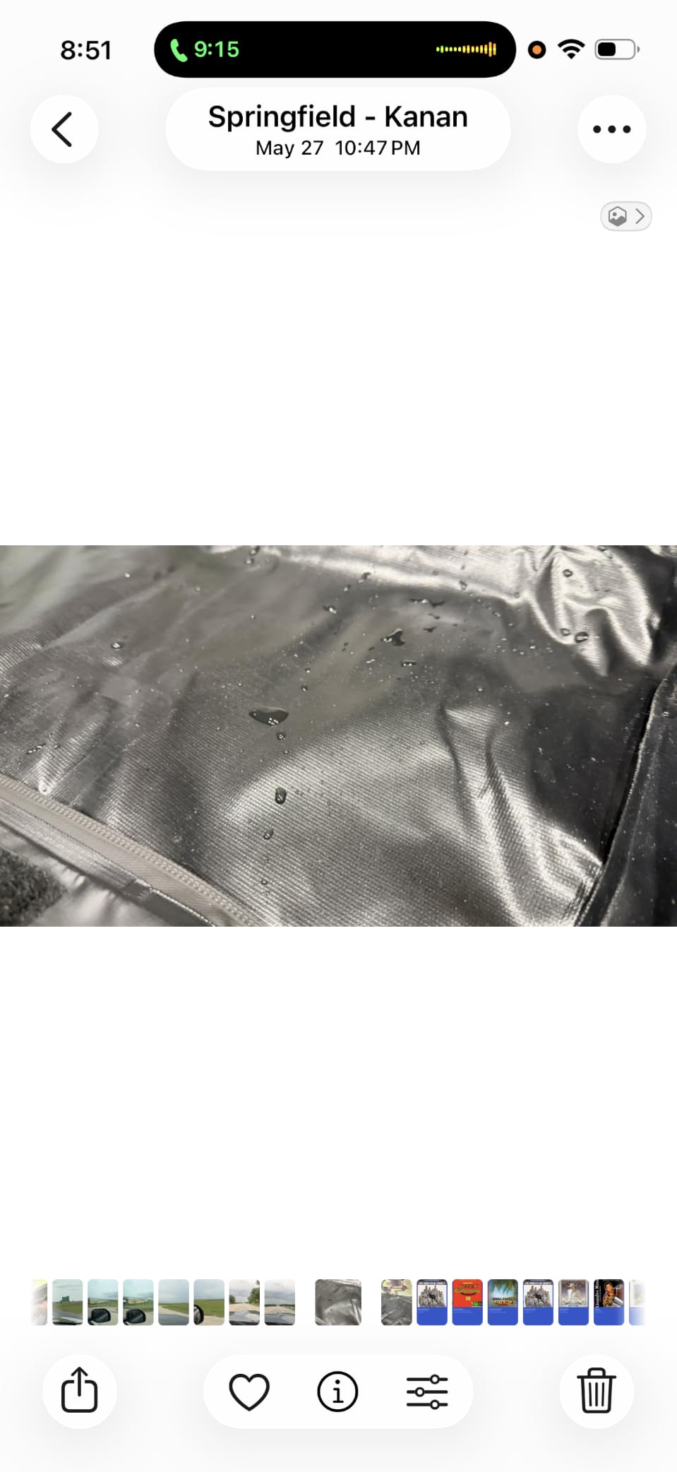 Car Roof Bag Rooftop Cargo Carrier Bag Waterproof 21 Cubic Feet roof Cargo customer photo 1
