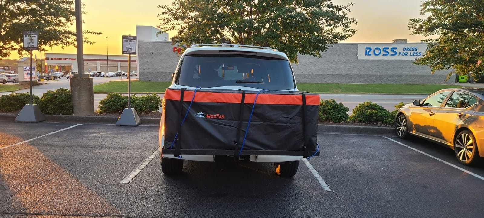 Car Roof Bag Rooftop Cargo Carrier Bag Waterproof 21 Cubic Feet roof Cargo customer photo 2