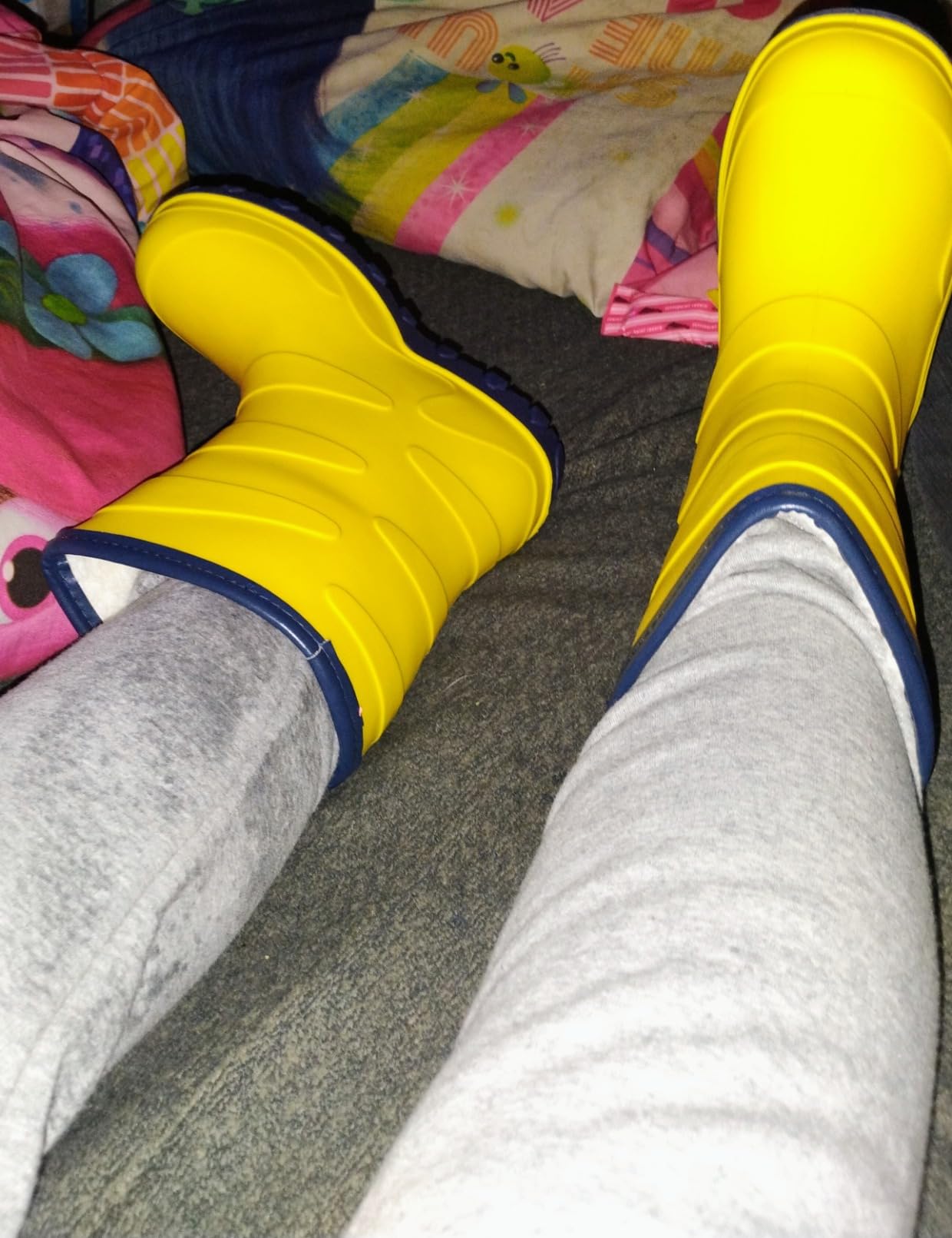 FUNCOO PLUS Kids Insulated Rain Boots Boys & Girls Snow Boots customer photo 2