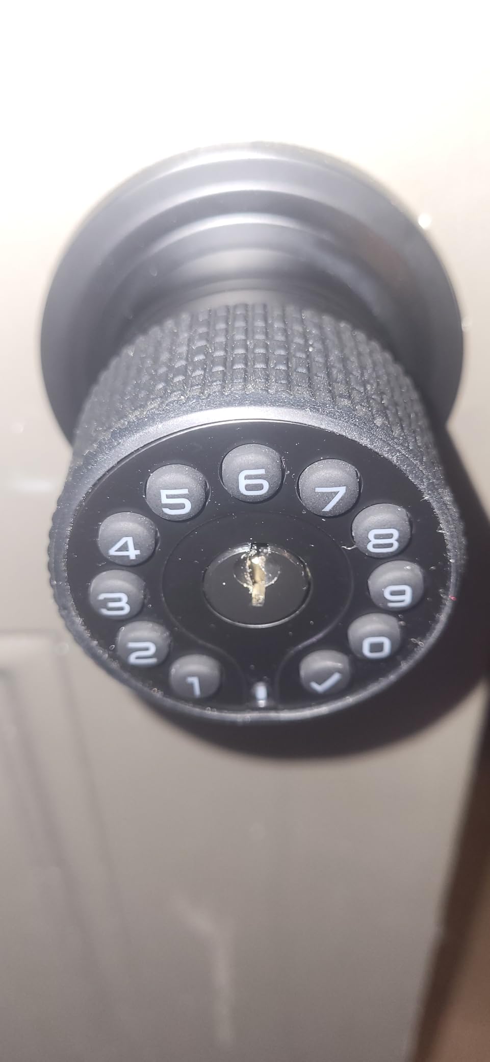 iulock Keypad & Key Smart Door Lock, 50 User Codes, Waterproof, Auto Lock - Matte Black customer photo 2
