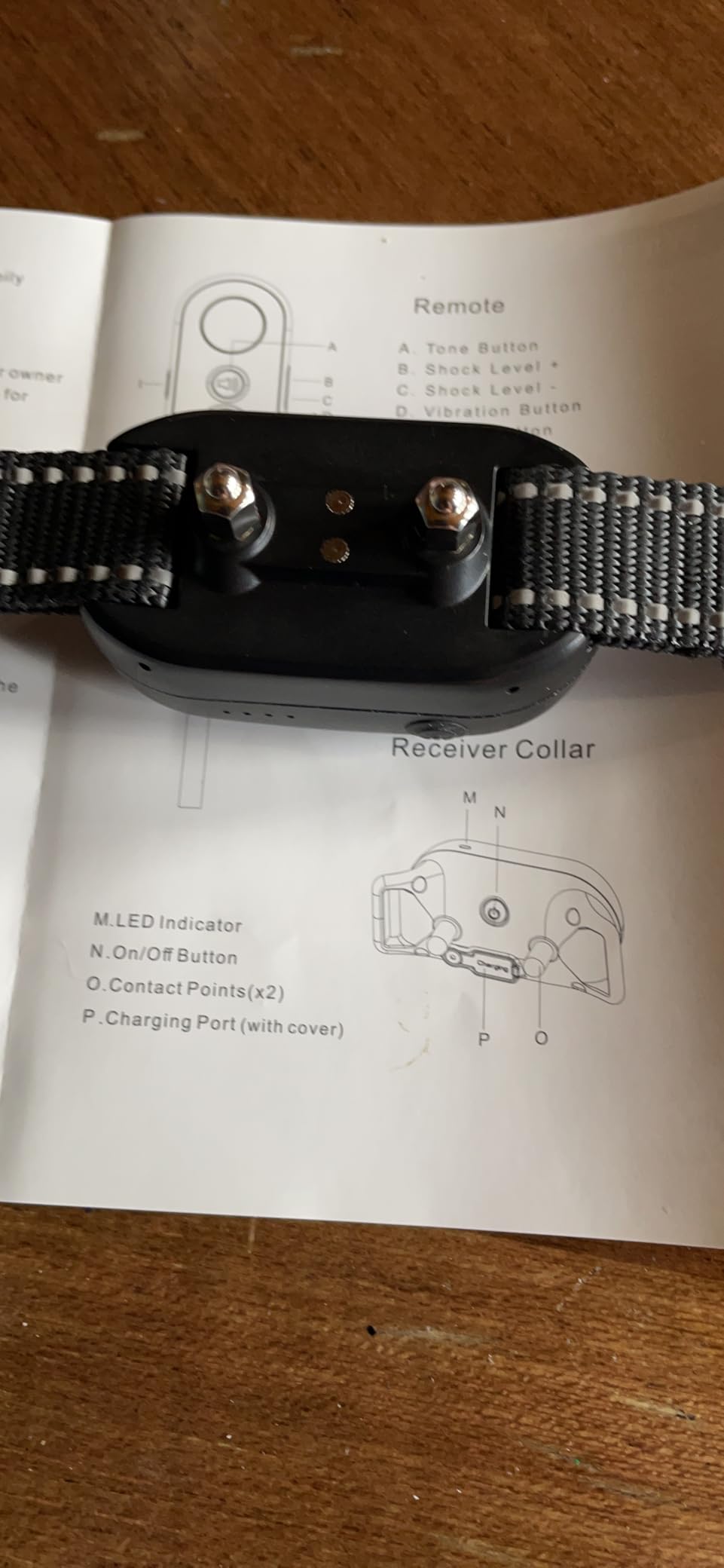 Dog Shock Collar, Electric Dog Training Collar with Remote & 4-Channels customer photo 1