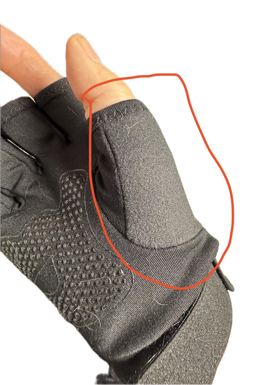 uncn Heated Gloves Fingerless for Women Man with 3.7V 3000mAh Battery Cordless Work Touchscreen Gloves for Winter Cold Weather Rechargeable Electric customer photo 1