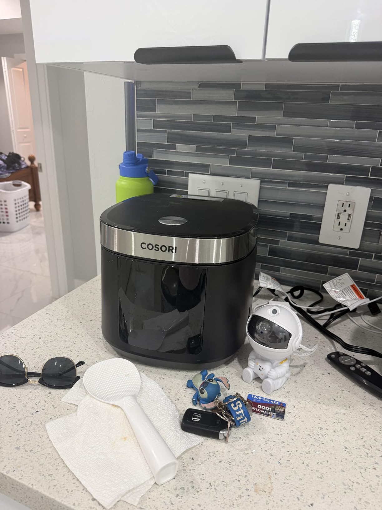 Cosori Rice Cooker 10 Cup, Fuzzy Logic, Ceramic Coating Inner Pot,18-in-1 customer photo 1