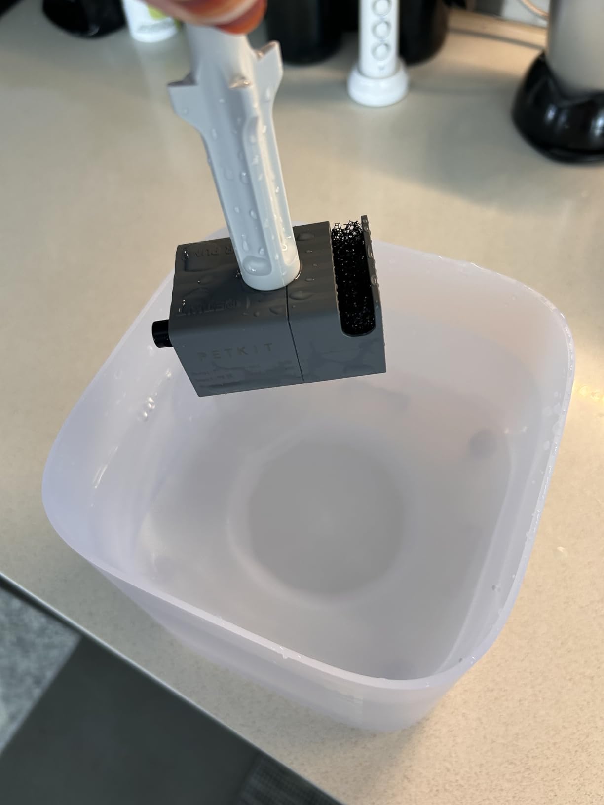 PETKIT Eversweet Solo SE Cat Water Fountain 65oz/1.85L Wireless Pump customer photo 2
