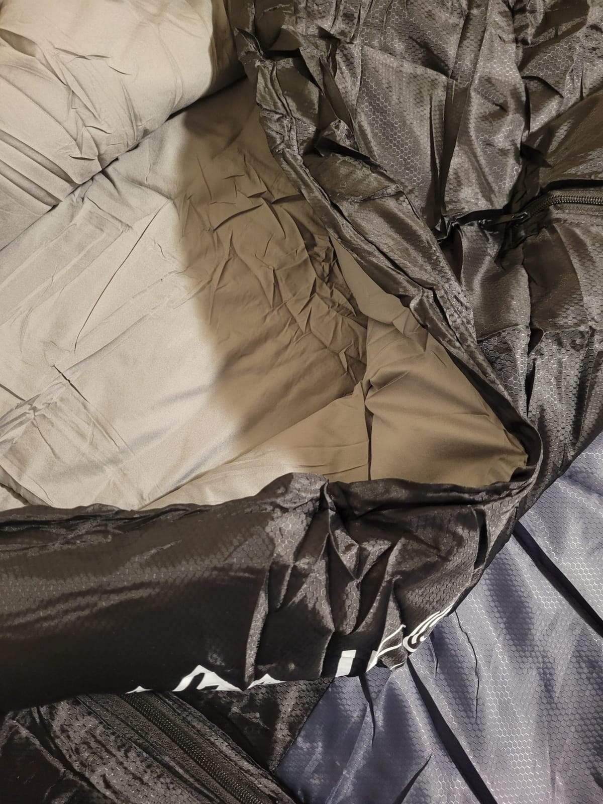 IFORREST Cotton Flannel Double Sleeping Bag for Adults - 10°F 2 Person Extra-Wide & Warm Cold Weather Camping Bed - Queen Size XXL customer photo 2