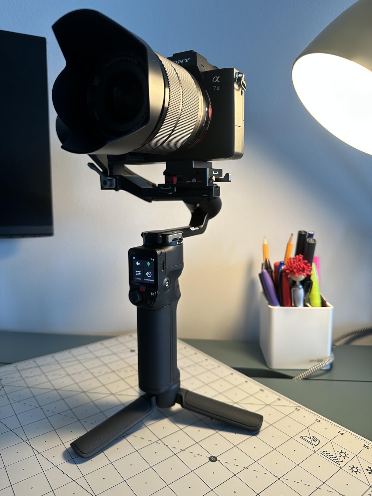DJI RS 3 Mini, Camera Gimbal Stabilizer, Canon/Sony/Nikon/Fujifilm customer photo 2