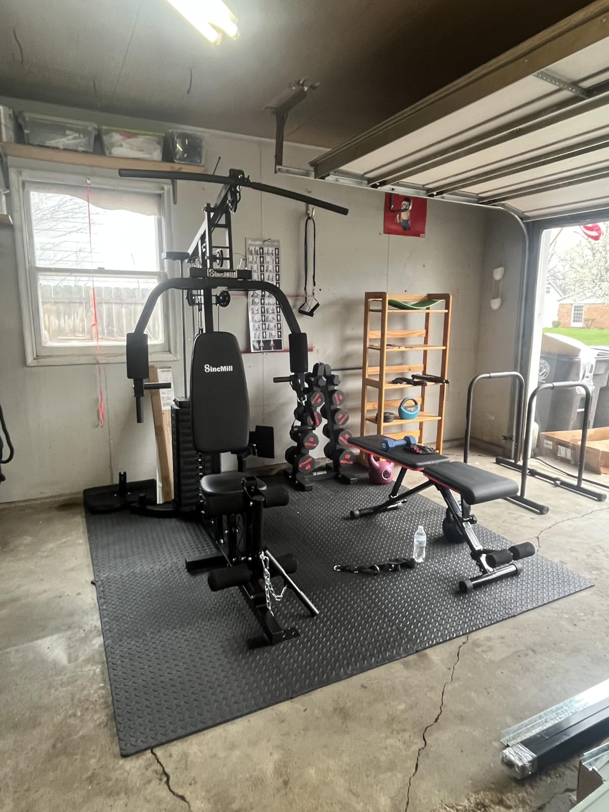 SincMill Home Gym Multifunctional Full Body Workout Equipment for Home Exercise Fitness customer photo 2