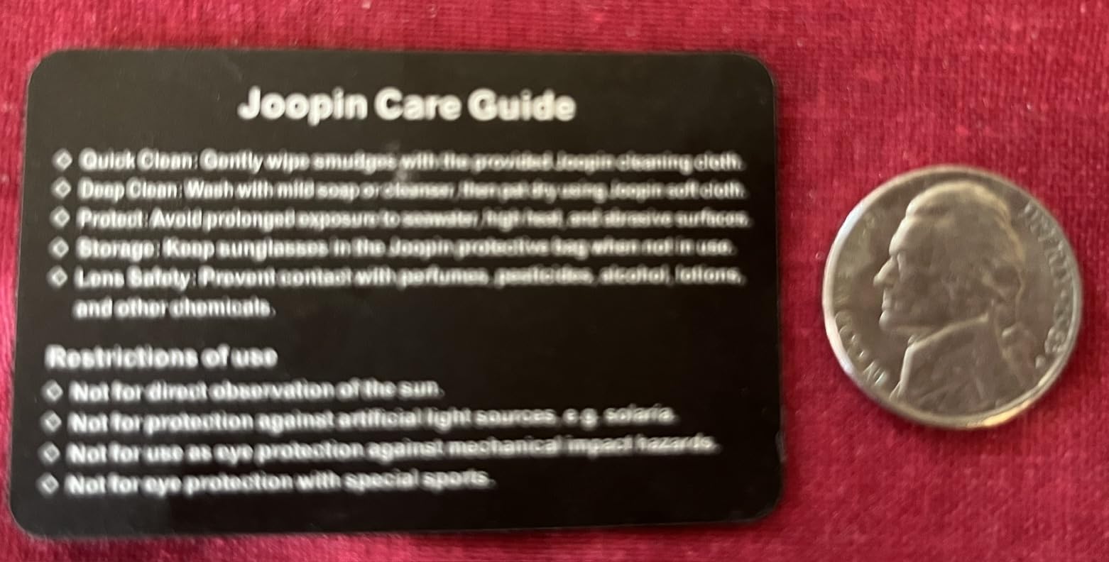 Joopin Oversized Rectangle Sunglasses UV400 Protection Shades for Women customer photo 2