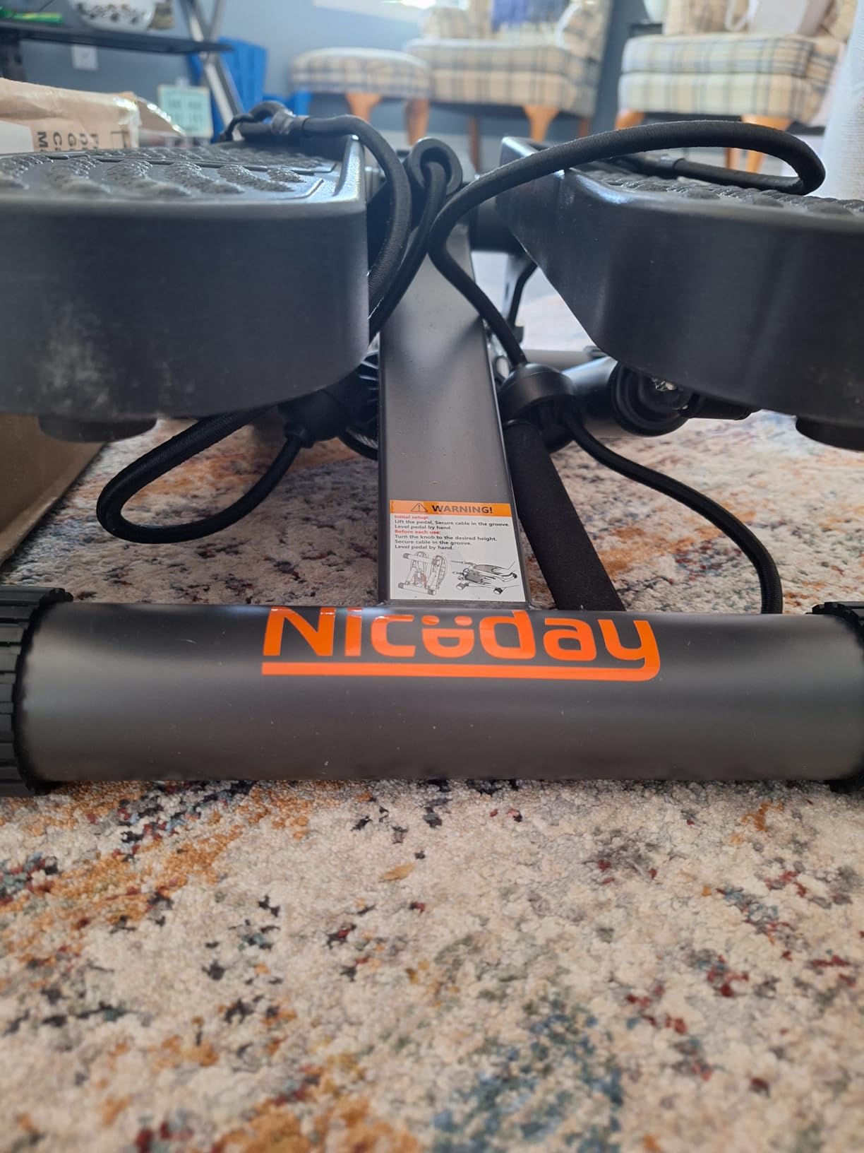 Niceday Steppers for Exercise at Home, Mini Stepper with 300LBS Capacity customer photo 2