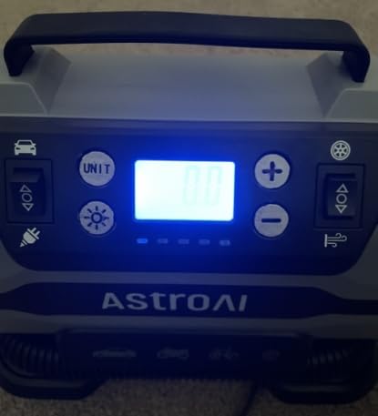 AstroAI Tire Inflator Portable Air Compressor, 12V DC/120V AC Dual Power customer photo 2