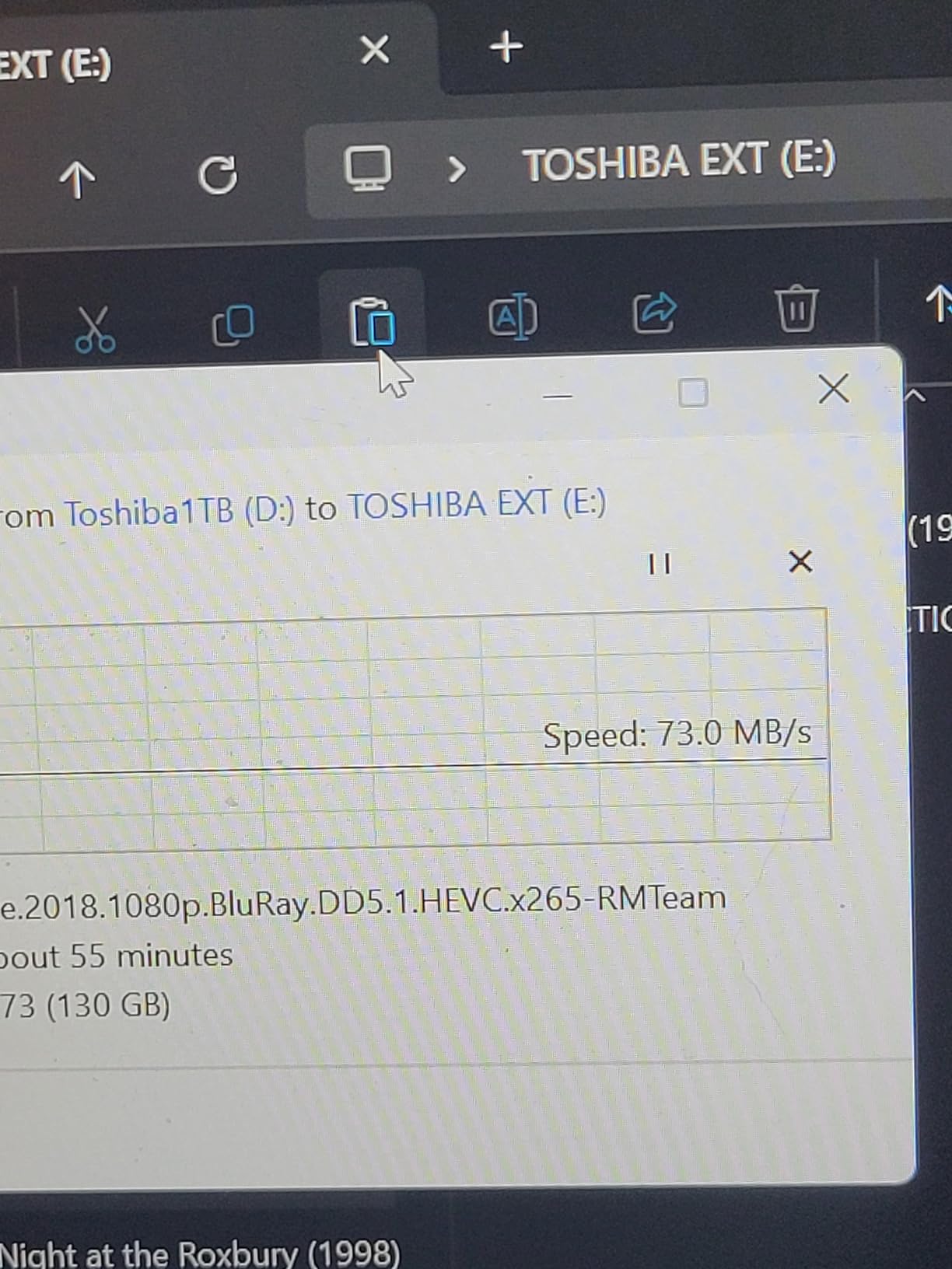 Toshiba Canvio Basics 2TB Portable External Hard Drive USB 3.0, Black - HDTB520XK3AA customer photo 1