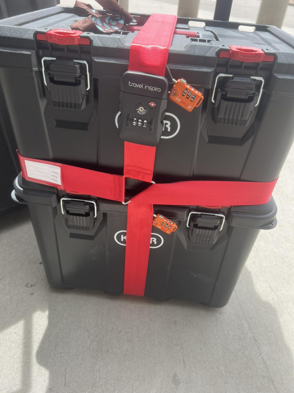 Travel Inspira Luggage Straps for Suitcases with TSA Lock customer photo 1