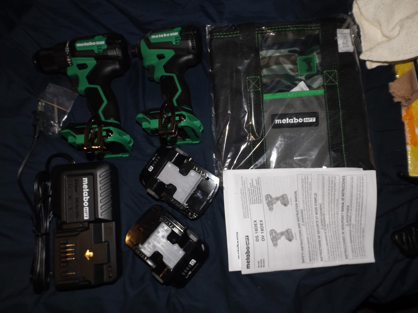 Metabo HPT 18V Cordless Brushless Drill Impact Driver, KC18DEXQB customer photo 1
