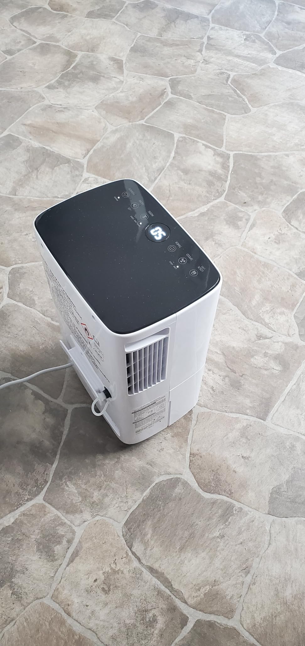 VEAGASO 34-36 Pint/D, 2500 Sq.Ft Dehumidifier for Basement with Drain Hose customer photo 1