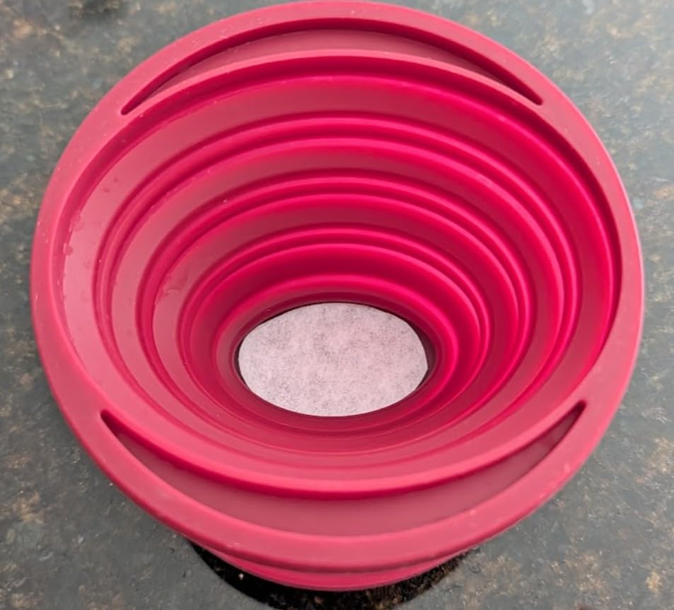 Attsky Collapsible Pour Over Coffee Dripper for Camping, 2-Pack, Red customer photo 2