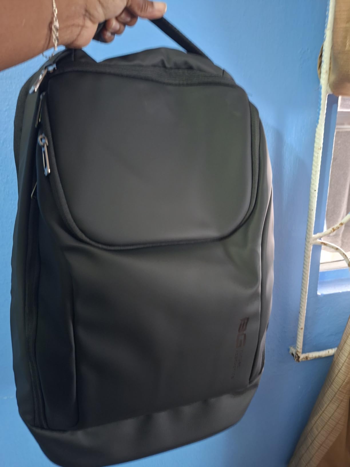BANGE Business Smart Backpack Waterproof fit 15.6 Inch Laptop Backpack with USB Charging Port,Travel Durable Backpack, Black(no Usb), L, Travel Backpacks customer photo 2