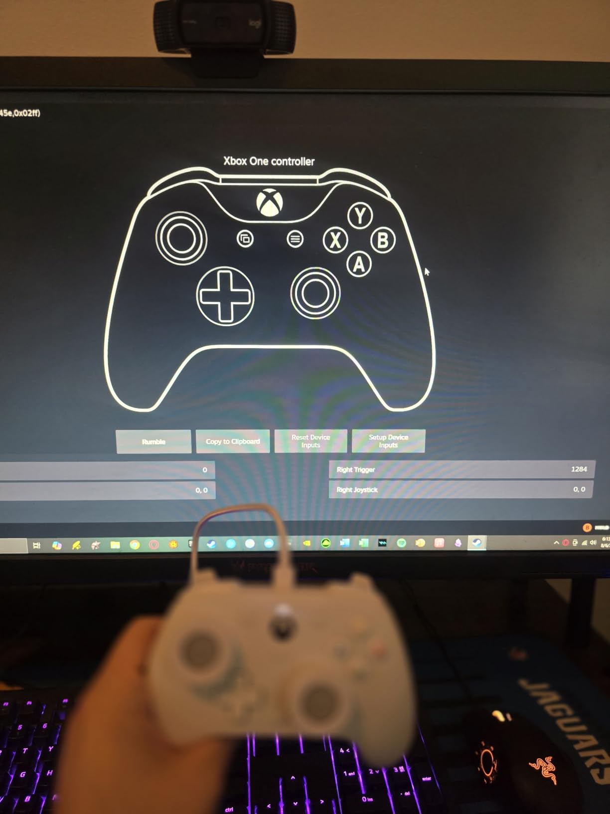 GameSir G7 SE Wired Controller for Xbox Series X|S, Xbox One & Windows 10/11, Plug and Play Gaming Gamepad with Hall Effect Joysticks/Hall Trigger, 3.5mm Audio Jack (White) customer photo 2