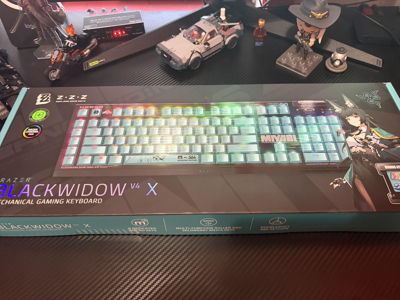Razer BlackWidow V4 X Mechanical Gaming Keyboard, Yellow Switches, Black customer photo 1