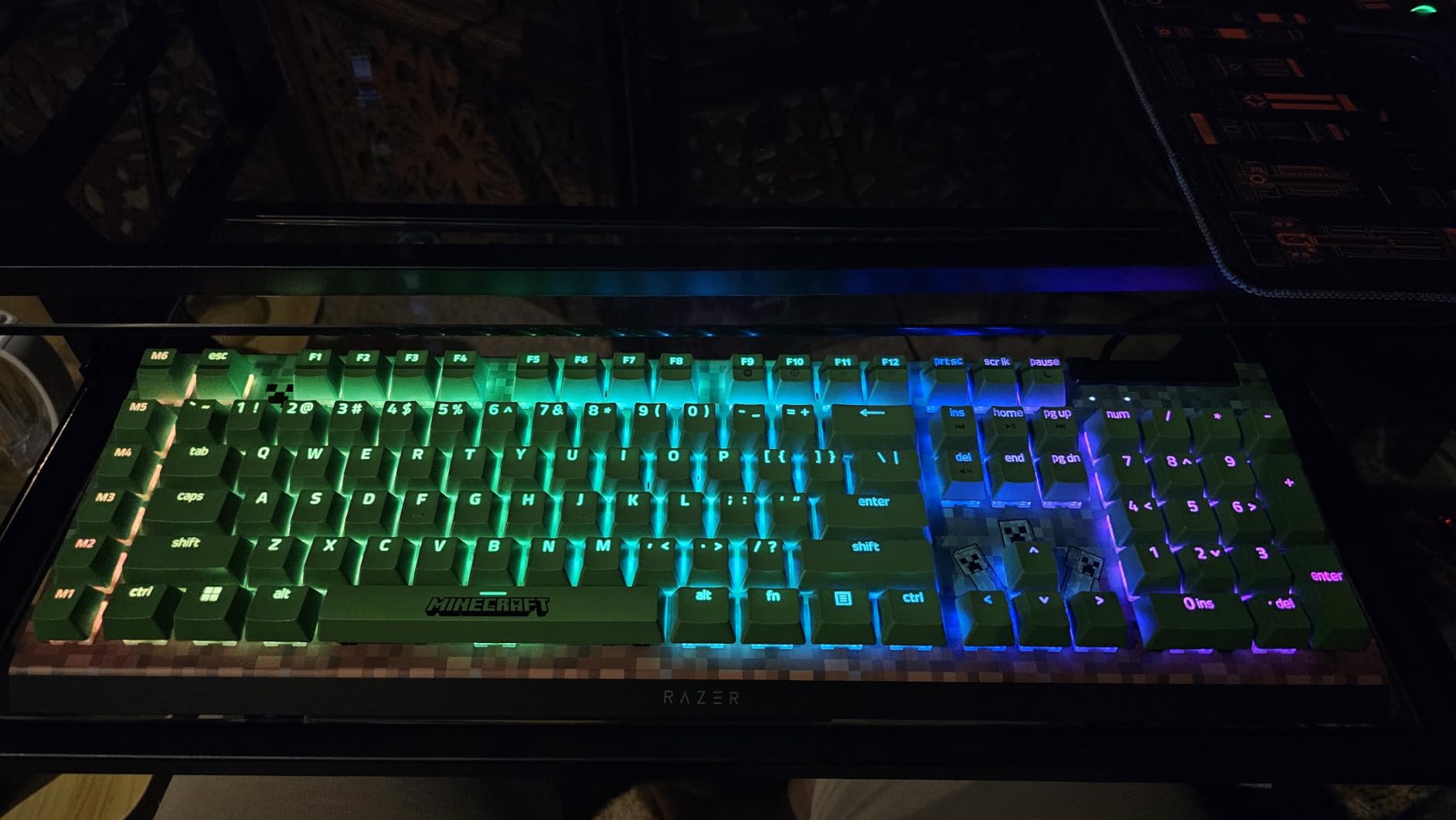 Razer BlackWidow V4 X Mechanical Gaming Keyboard, Yellow Switches, Black customer photo 2